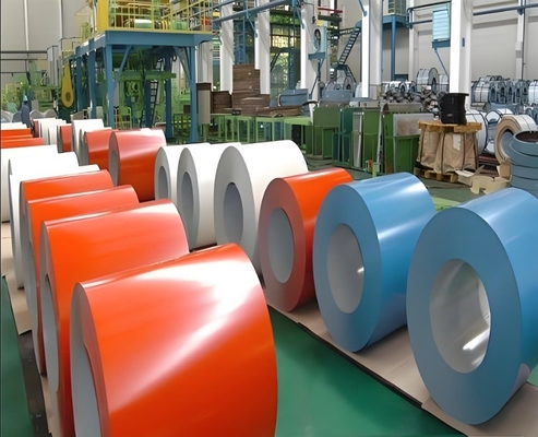 Serviço de processamento de aço PPGI de espirais de aço de dura média para revestimento de cores pré-pintado galvanizado