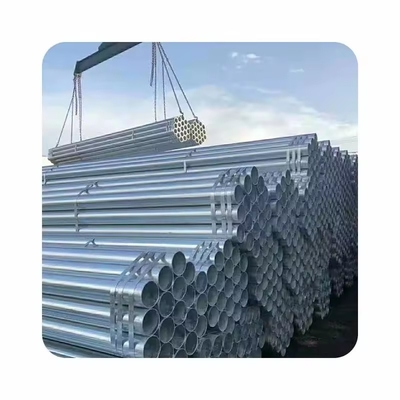 Tubos redondos de aço galvanizado, de diâmetro grande, não oleados, de 1 a 12 m de comprimento a preços