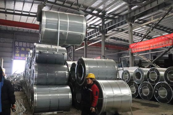 2.0-3.5 mm Espessura bobina de aço galvanizado a quente laminada a quente para construção e marinha