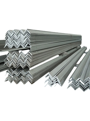 Q195-Q420 Série aço de baixo carbono aço angular para estruturas de edifícios Tolerância ±1% 63*4mm