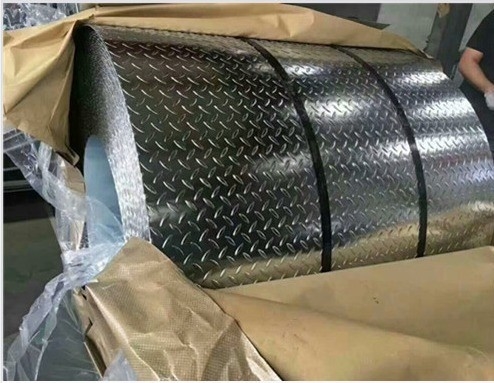 1250mm Largura Placa de padrão galvanizado laminado a quente personalizável para contêiner e navio