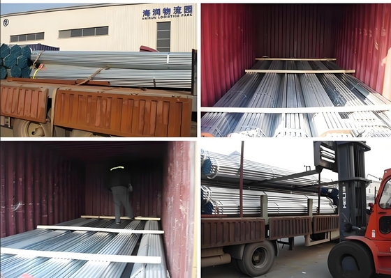 Serviço de Processamento de Punção de tubos galvanizados de aço sem costura para transporte de gás
