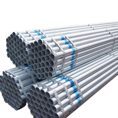 DN15mm-DN250mm Forma de secção redonda Tubo galvanizado anticorrosivo para estruturas de aço