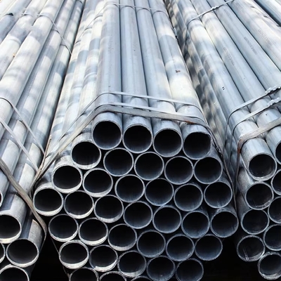 DN15mm-DN250mm Forma de secção redonda Tubo galvanizado anticorrosivo para estruturas de aço