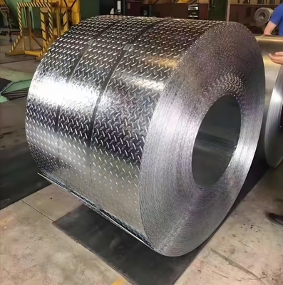 Q235 MS Chapa de aço de diamante para fabricação de pequenas ferramentas e A36 HR Chapa de ferro a quadros