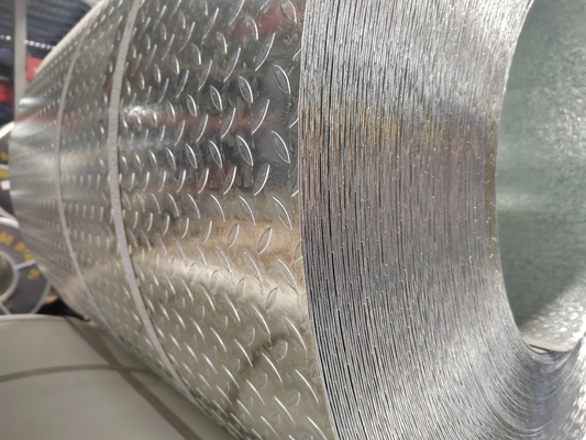 Empilhadeira de aço diamante não ligado Q235 MS com certificação JIS e corte incluído