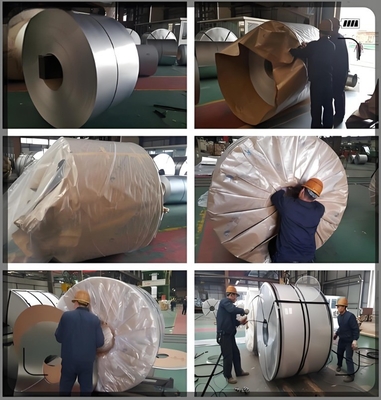 Coil de aço galvanizado pré-pintado revestido de cor PPGI para fabricação de folhas onduladas