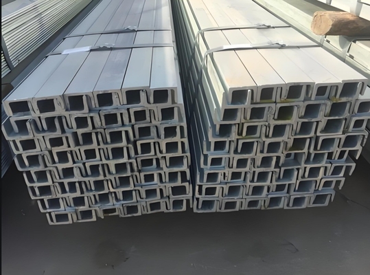 150x75 Tamanho de aço PFC 150x75 Faturamento por peso real e canais paralelos de flange