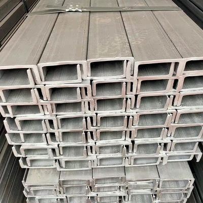 150x75 Tamanho de aço PFC 150x75 Faturamento por peso real e canais paralelos de flange