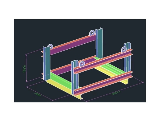 Técnica de rolos a quente de qualidade Q235B Coréia Custom Channel Steel Bracket
