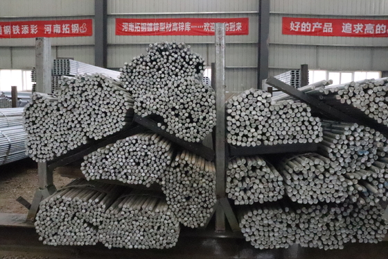 Aço redondo galvanizado a quente para aplicações de solda