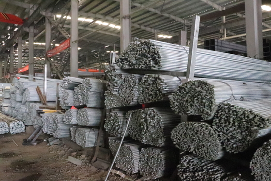 Aço redondo galvanizado a quente para aplicações de solda