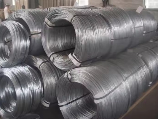 Serviço de solda e tolerância de ± 1% para fio galvanizado de bobina de 6 mm-12 mm