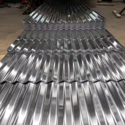 Ofertas especiais para Z61-Z90 revestimento de telhado galvanizado corrugado de aço para largura de 470 mm
