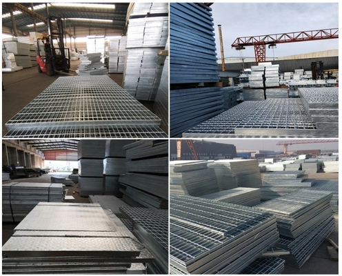 50 mm Pitch Design Industrial Grades de aço galvanizado a quente para construção
