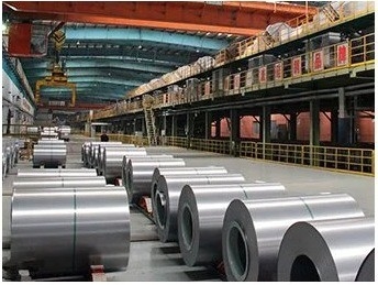 DX51D S550GD Grade de aço carbono Alu-Zinc galvanizado em molde a quente 6m de comprimento