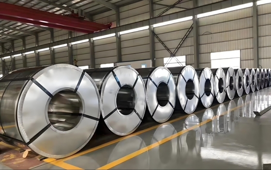 Excelente revestimento galvanizado bobina de aço perfeito para serviços de dobra e muito mais
