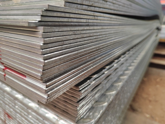 ISO9001 Certificado DX51D Placa de aço galvanizado de padrão 5.75*1250mm Z41-Z60 Revestimento
