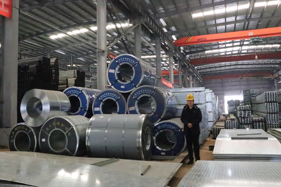 Materiais de construção de chapas de aço galvanizadas à base de 4.5/4.75/5.0*1250/1000mm