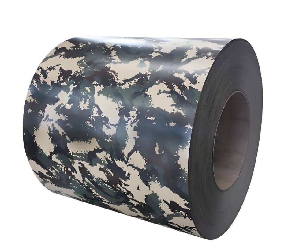 Folha CRC/MS em bobina de aço laminada a frio PPGI/PPGL pré-pintada para fabricação de recipientes