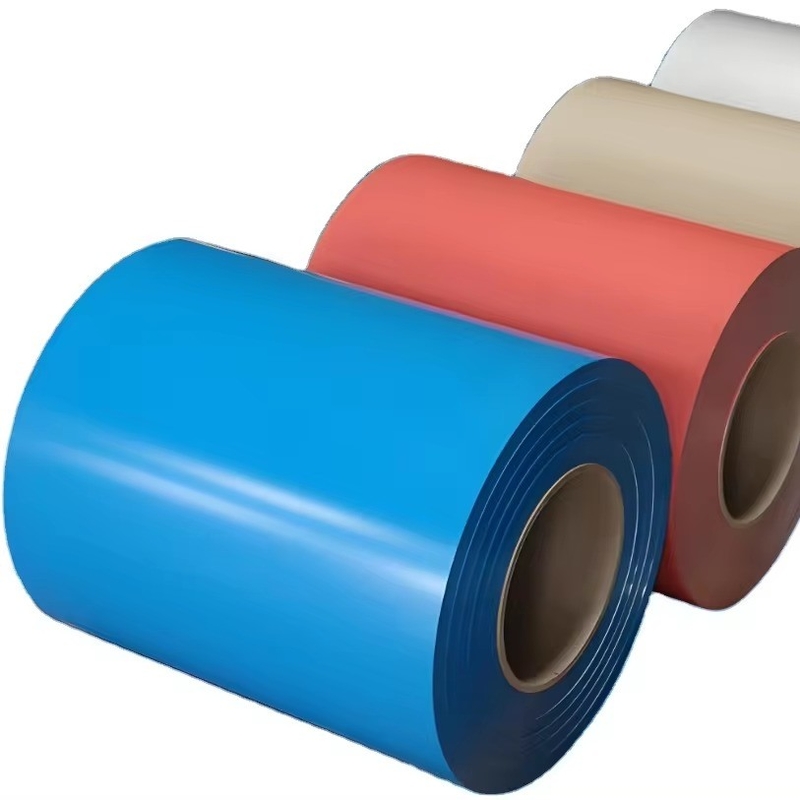 Coil de aço revestido de cor Dx51d Dc51d Pre-pintado Ppgi de aço galvanizado para chapa de telhado