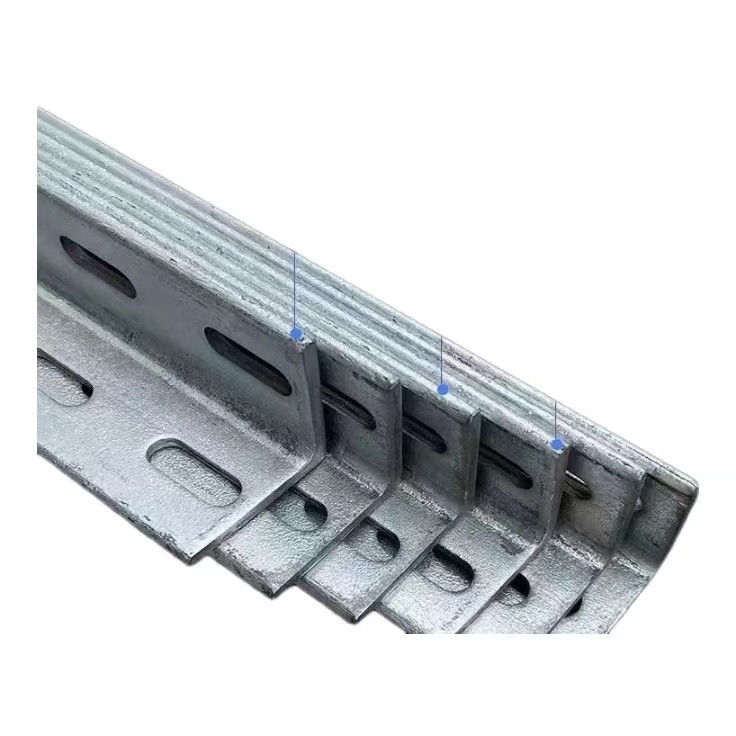Lintel de aço galvanizado perfurado laminado a quente com ângulo igual com furos de perfuração/ barra de ferro