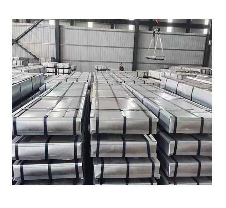 Serviço de perfuração personalizado Chapa de aço galvanizado para construção 2.5/2.75/3.0*1250mm